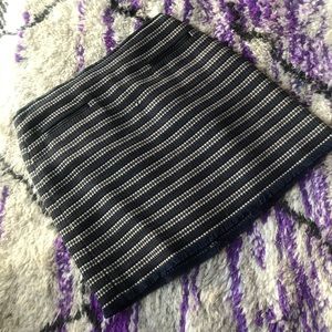 Club Monaco Wool Stripped Mini